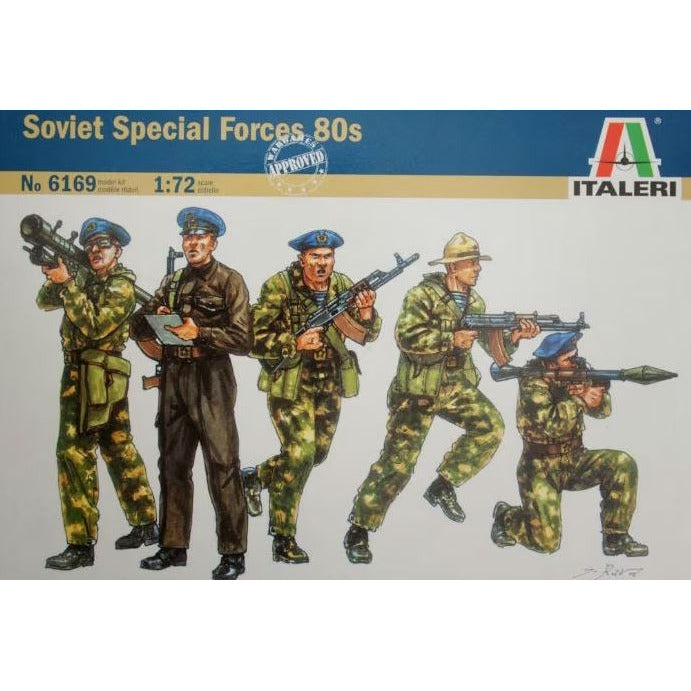 6169 Italeri 1/72 Soviet Special Forces 80S