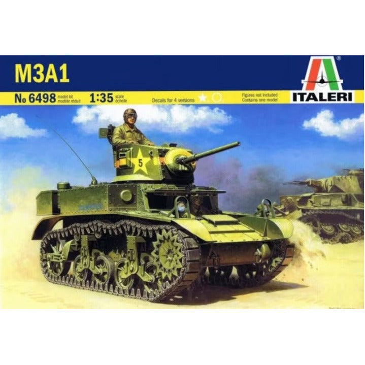 Injection Model Kit 6498 Italeri 1/35 M3A1 – Injection Models Now