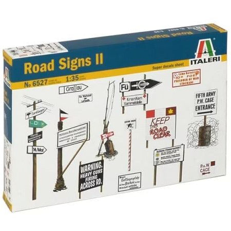 6527 Italeri 1/35 WWII Road Signs