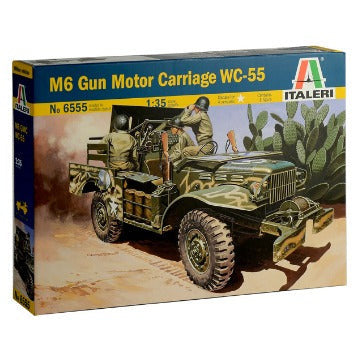 6555 Italeri 1/35 M6 Gun Motor Carriage WC-55