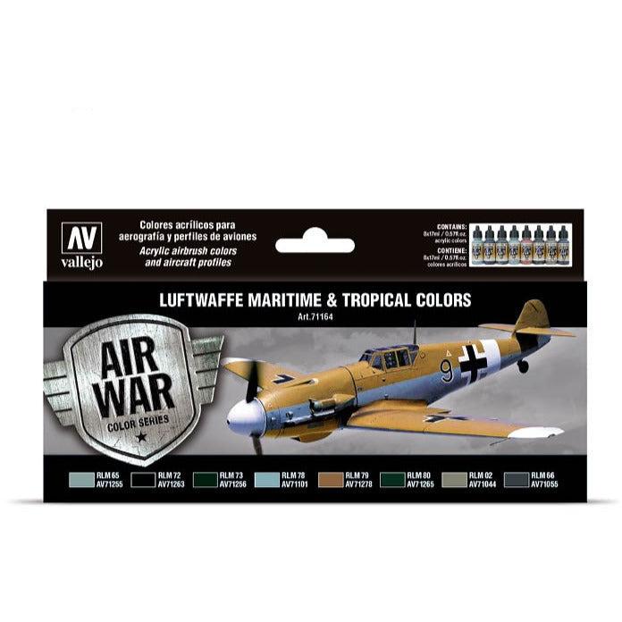 71164 Vallejo Luftwaffe Maritime & Tropical colors