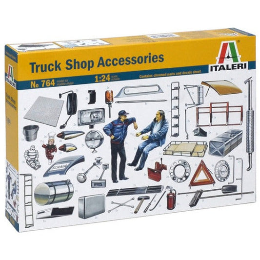 764 Italeri 1/24 Truck Shop Accessories