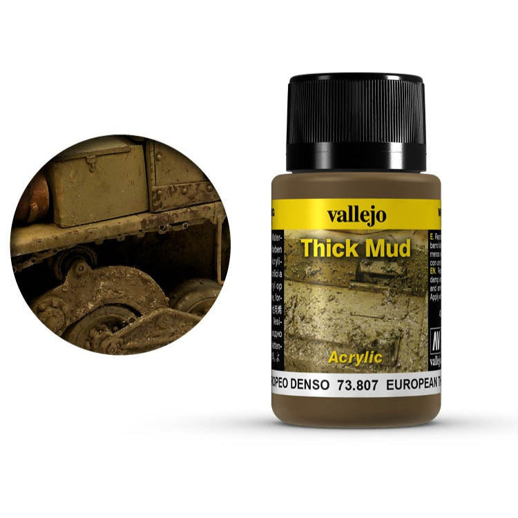 73807 Vallejo European Think Mud 40Ml