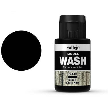 76518 Vallejo Black Wash 35Ml