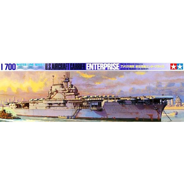 77514 Tamiya 1/700 U.S. Aircraft Carrier Enterprise CV-6