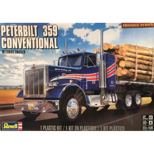 85-1506 Revell 1/25 Peterbilt 359 Conventional Tractor Without Trailer
