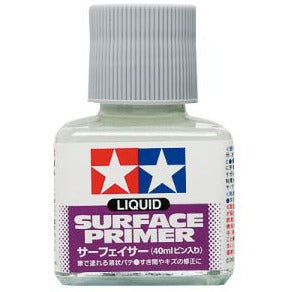 87075 Tamiya Liquid Surface Primer Grey 40ml