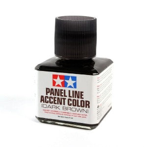 87140 Tamiya Dark Brown Panel Accent Colour