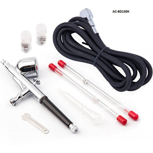 AC-BD130K Fengda Basic Gravity Fed Airbrush With All Accessories