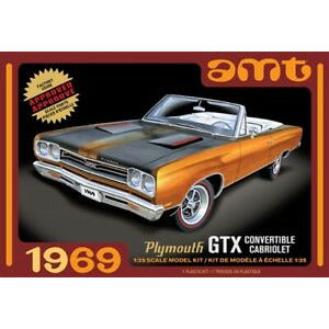 1137 AMT 1/25 1969 Plymouth GTX Convertible