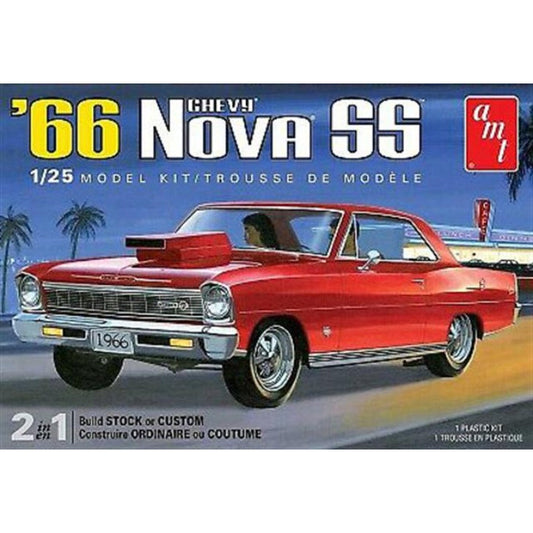 1198 AMT 1/25 Chevy Nova SS 1966