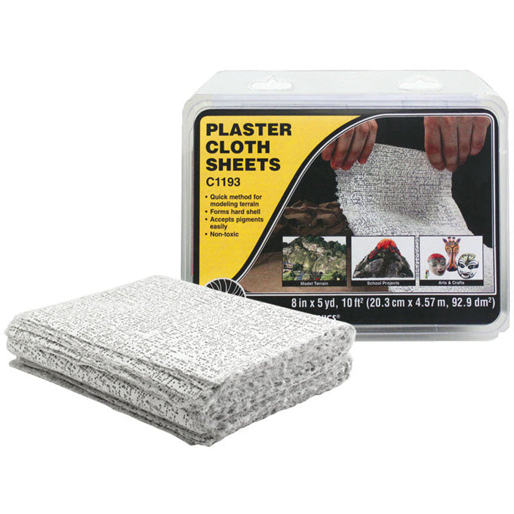 C1193 Plaster Cloth Sheets 8"X12" (30)