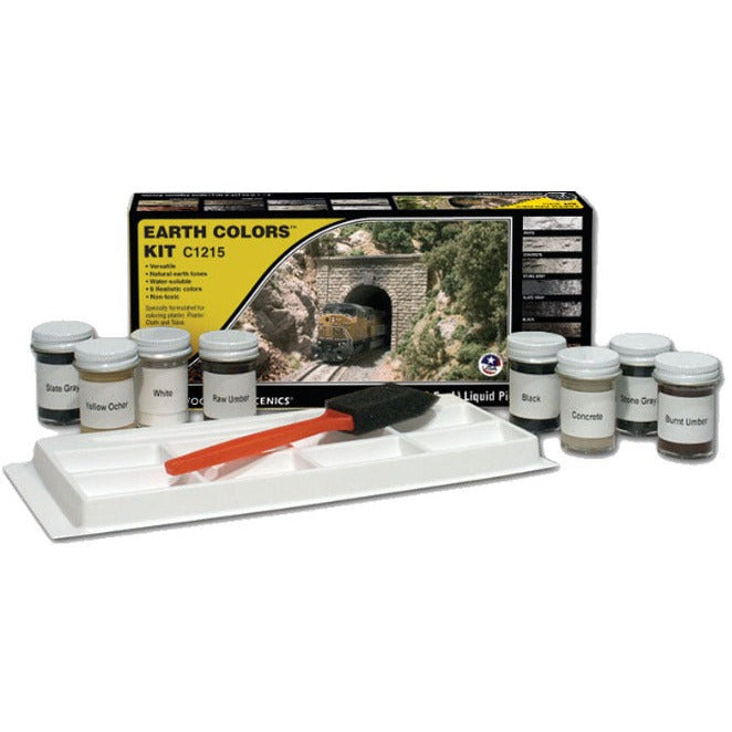 C1215 Woodland Scenics Earth Colour  Kit