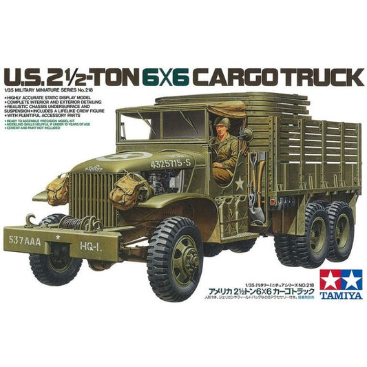 35218 Tamiya 1/35 US 6X6 Cargo Truck