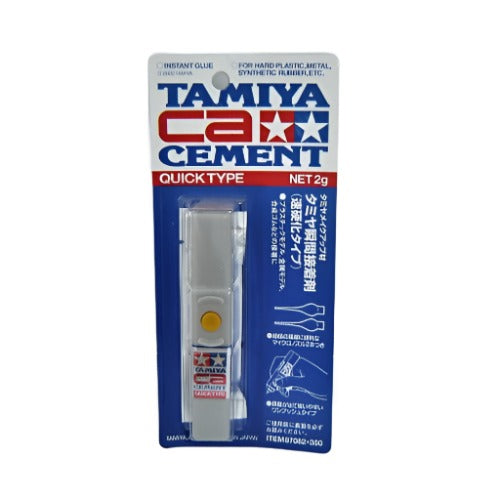 Tamiya 87062 CA Cement (Quick Type)2g For Metal Plastic Model Tools Instant  Glue