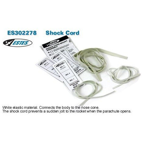 ES302278 Estes Replacement Shock Cords & Mounts