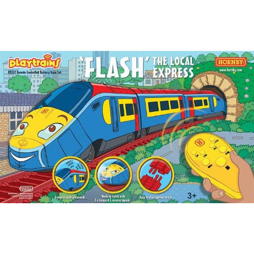 R9332 Hornby Playtrains Set Flash The Local