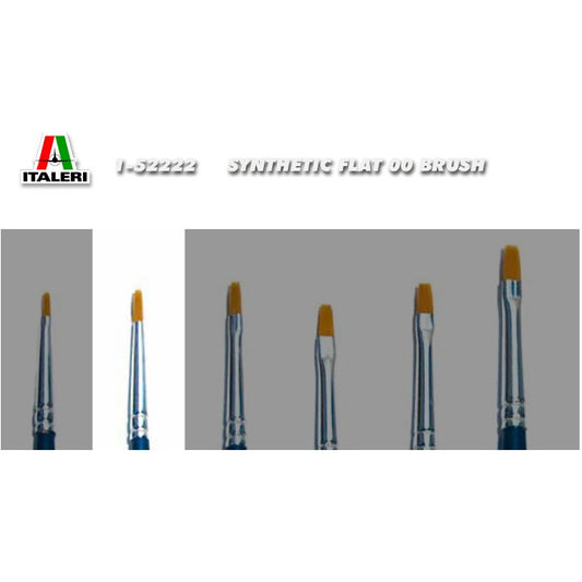 52222 Italeri Synthetic Flat 00 Brush