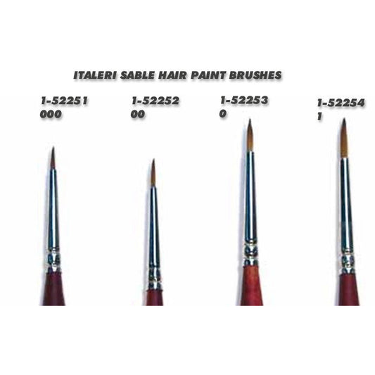 52254 Italeri Sable Hair Paint Brush 1