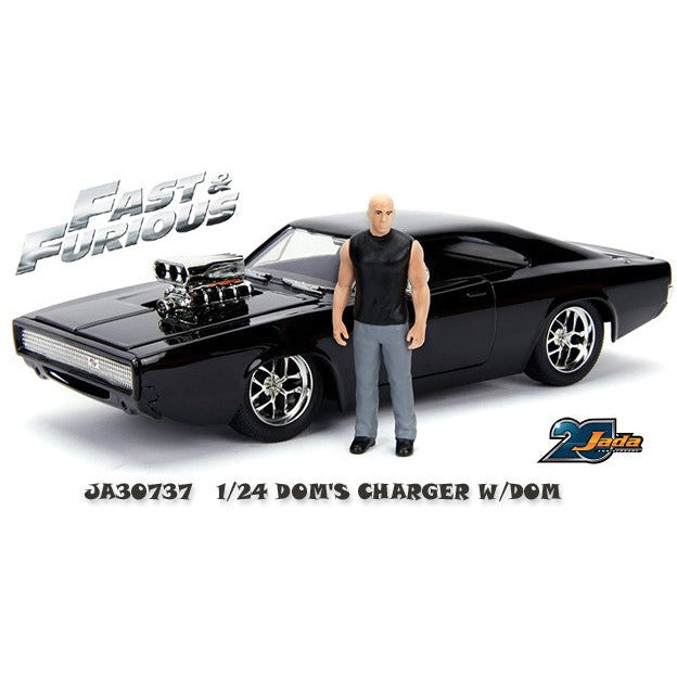 30737 Jada 1/24 HW R Dodge Charger With Dom