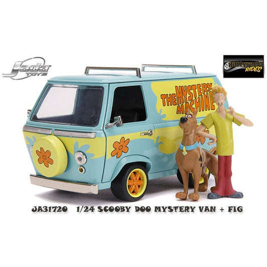 31720 Jada 1/24 HWR - Scooby Doo Mystery Van With Figures
