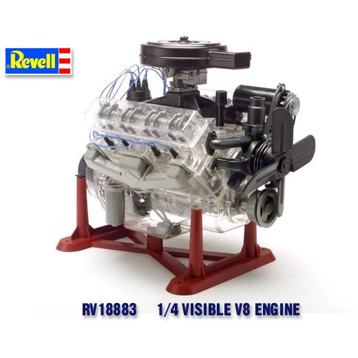 18883 Revell 1/4 Visible V8 Engine