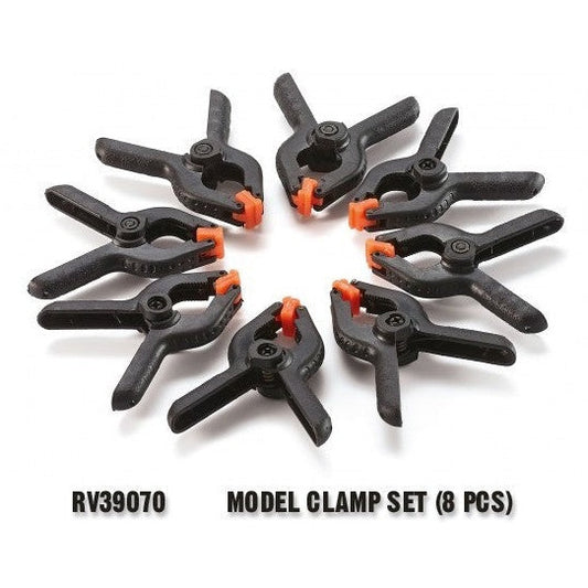 39070 Revell Model Clamp Set 8 Pcs