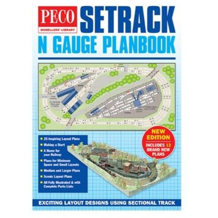 IN-1 Peco N Gauge Setrack Planbook