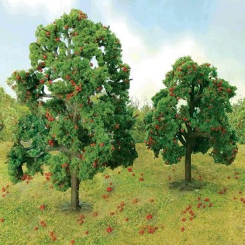 92038 JTT 75mm Apple Trees 