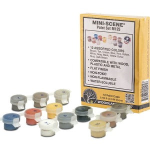 M125 Woodland Scenics Paint Set