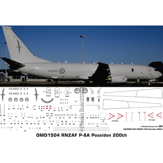 OMD1504 1/200 RNZAF P-8A Poseidon