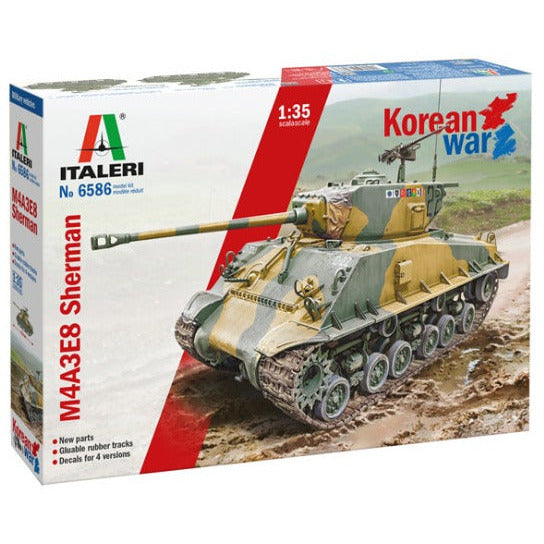6586 Italeri 1/35 Korean War M4 Sherman