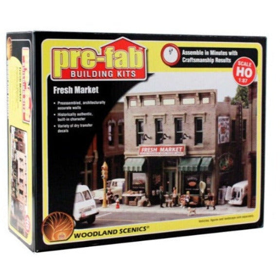 PF5180 Woodland Scenics Ho Scale Fresh Market Kit