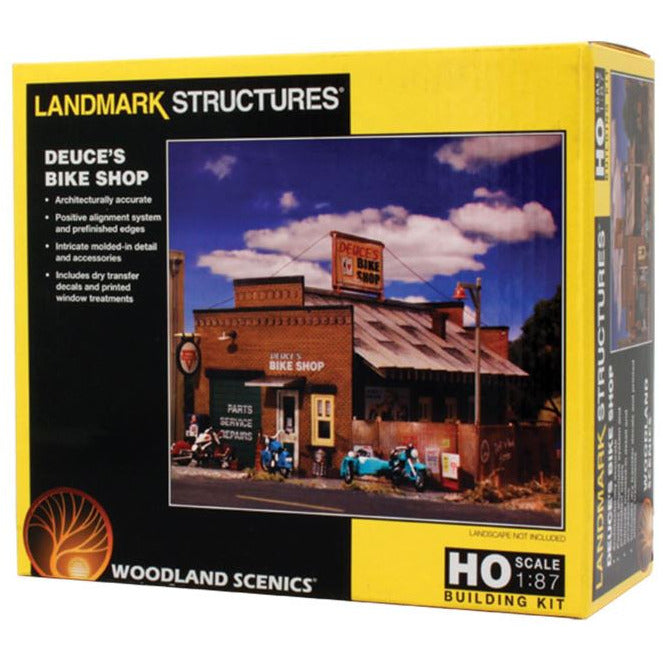 PF5193 Woodland Scenic Ho Deuce's Bike Shop Kit