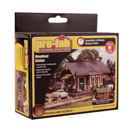 PF5207 Woodland Scenics N Woodland Station Kit