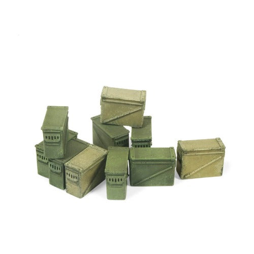 SC221 Vallejo 1/35 Large Ammo Boxes 12.7mm 