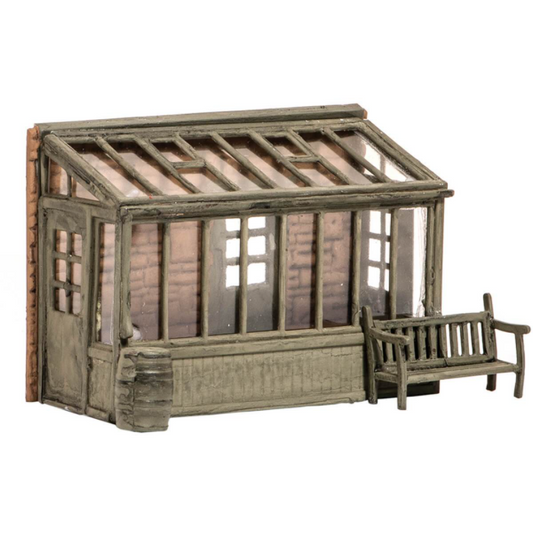 SS24 Wills OO Scenic Series Kit Conservatory & Garden Seat