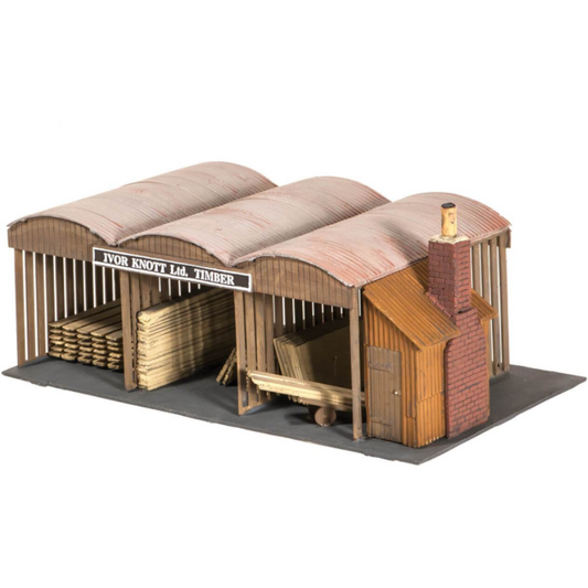 SS73 Wills OO Scenic Series Kit Timber Yard