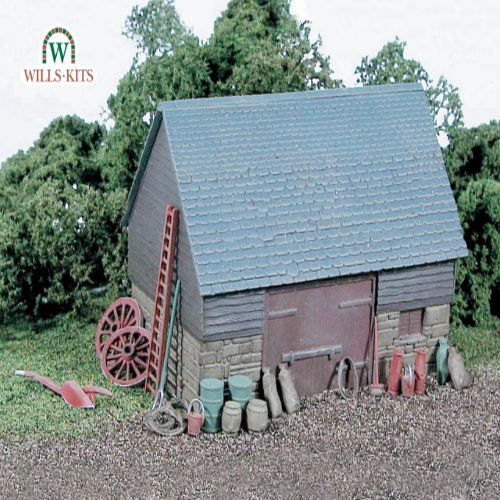 SSAM100 Wills OO Scenic Series Farmyard Junk Set
