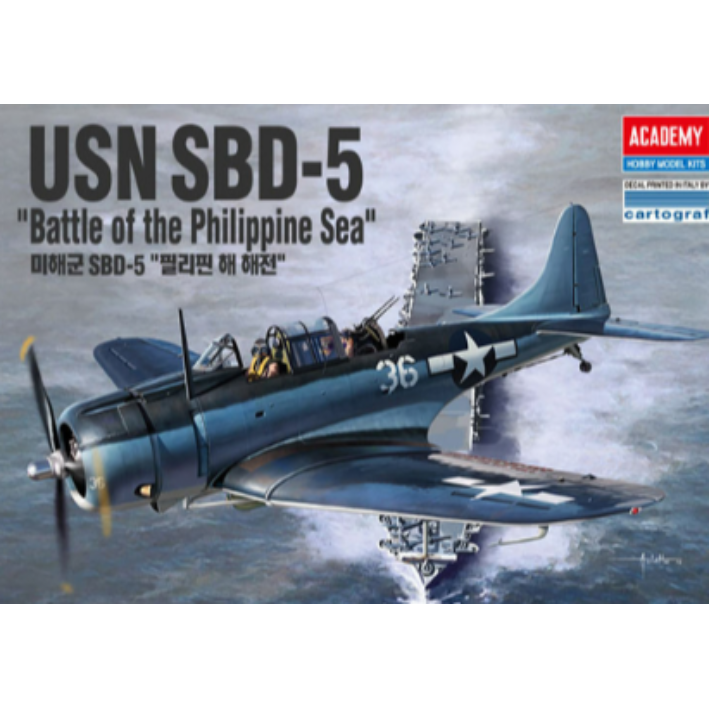 12329 Academy 1/48 Sbd-5 Battle Of Phillipine Sea