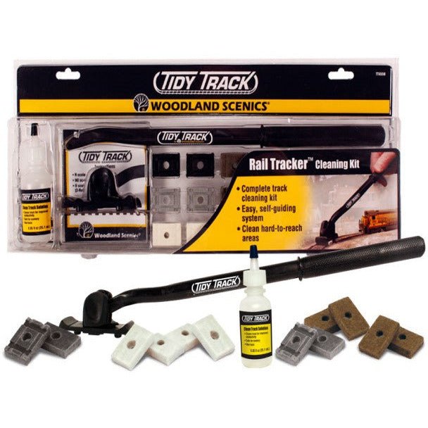 TT4550 Woodland Scenics Rail Track Cleaner Cleaning Kit