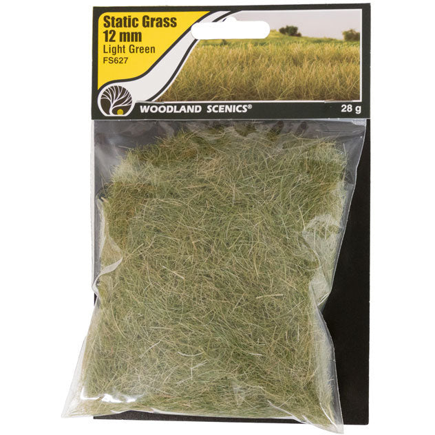 Woodland Scenic : HO Scale Scenic Accents - 4mm Light Green Static Grass Fs619 Woodland Scenic : HO Scale Scenic Accents - 4mm Light Green Static Grass Fs619