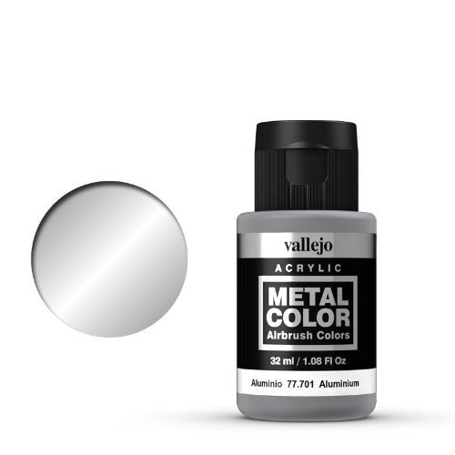 77701 Vallejo Metal Colour 701 32ml Aluminium