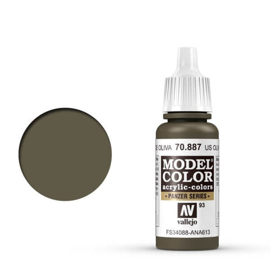 093 Vallejo US Olive Drab 17ml
