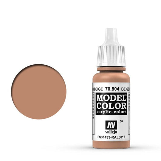 036 Vallejo Red Beige 17ml