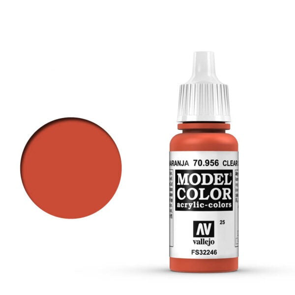 025 Vallejo Light Orange 17ml
