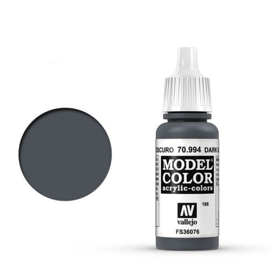 166 Vallejo Dark Grey 17ml