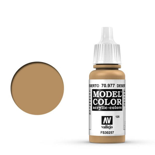 125 Vallejo Desert Yellow 17ml