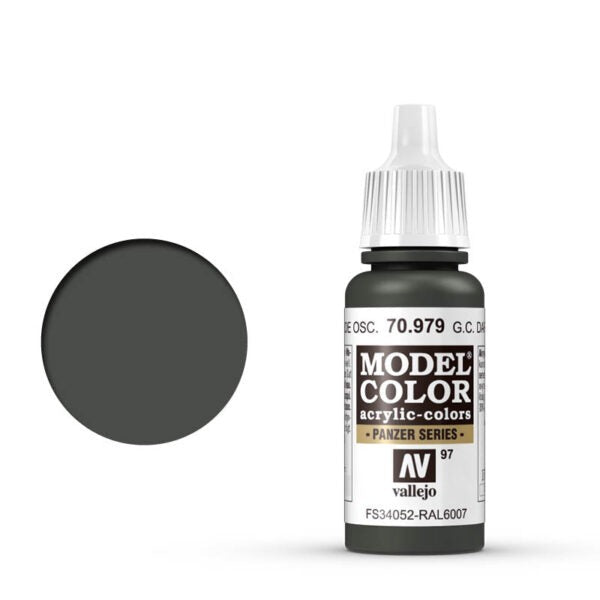097 Vallejo Camouflage Dark Green 17ml