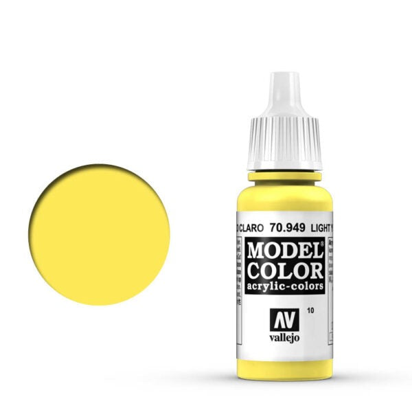 010 Vallejo Light Yellow 17ml